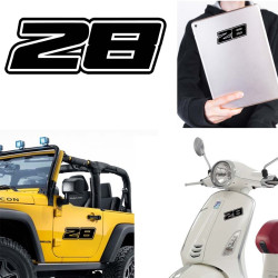 Pegatina de vinilo numero 28 version Dream,