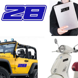 Pegatina de vinilo numero 28 version Dream,