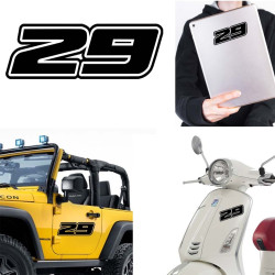 Pegatina de vinilo numero 29 version Dream,