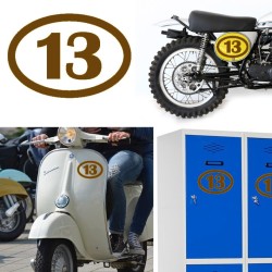 numero 13 oval versión 1