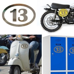 numero 13 oval versión 1
