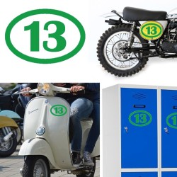 numero 13 oval versión 1
