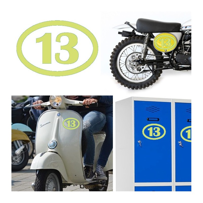 numero 13 oval versión 1