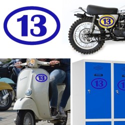 numero 13 oval versión 1