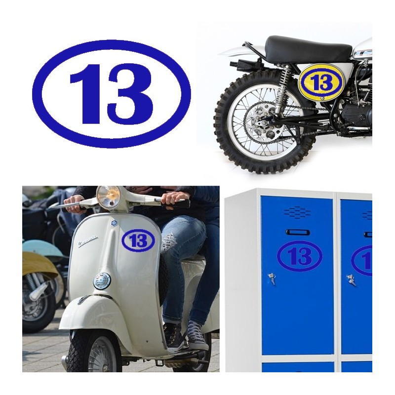 numero 13 oval versión 1