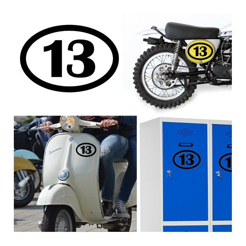 numero 13 oval versión 1