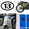 numero 13 oval versión 1