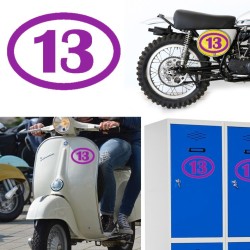 numero 13 oval versión 1