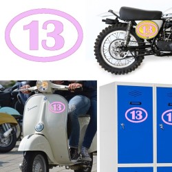 numero 13 oval versión 1