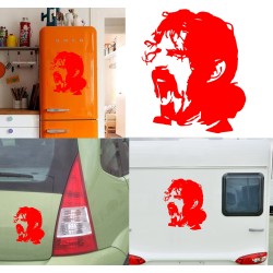 Frank Zappa, pegatina de vinilo