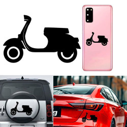 Vespa versión v3, pegatina de vinilo