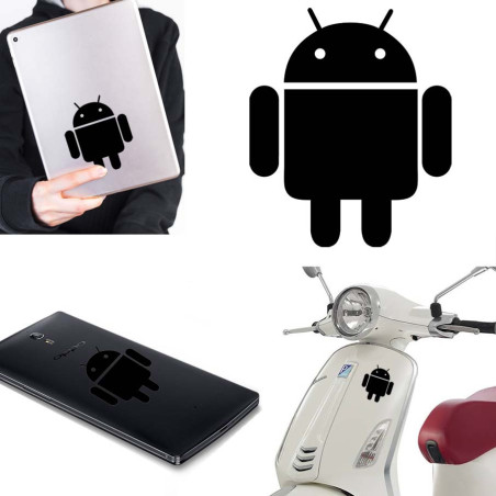 Android, pegatina de vinilo