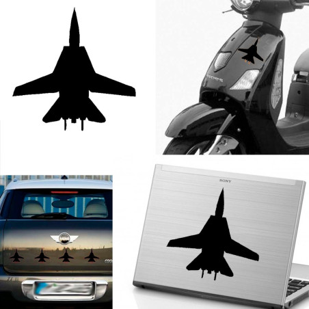 AVION, pegatina de vinilo versión v1-PS