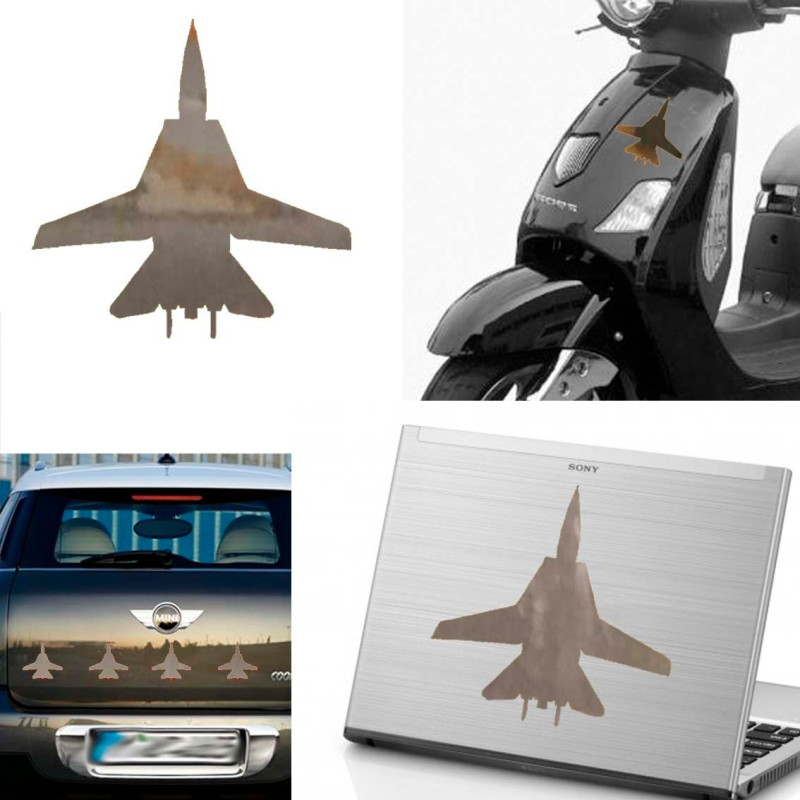 AVION, pegatina de vinilo versión v1-PS