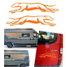 2 Galgos corriendo version v10 XS. 1 derecha y 1 izquierda