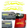 2 Galgos corriendo version v10 XS. 1 derecha y 1 izquierda