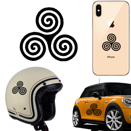 TRISQUEL, Pegatina vinilo corte v3