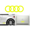 AROS coche, Pegatina de vinilo