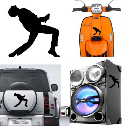 Freddie Mercury Queen Pegatina de vinilo