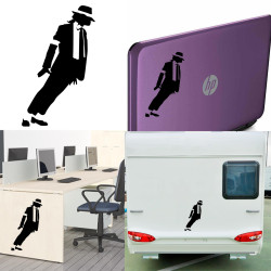 pegatina de vinilo Michael Jackson version v3