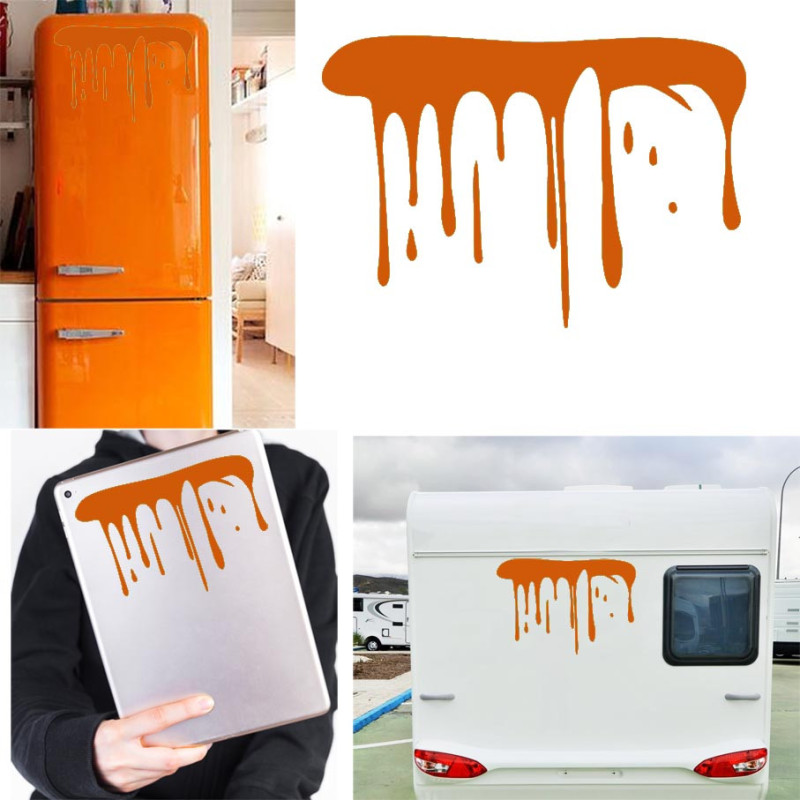 Mancha de tinta versión II, pegatina de vinilo