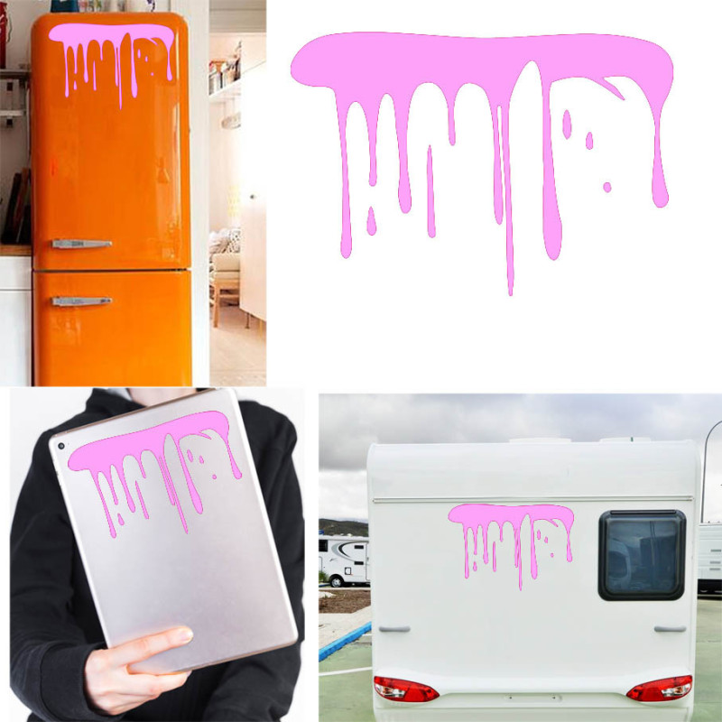 Mancha de tinta versión II, pegatina de vinilo