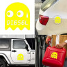 Pegatina DIESEL, vinilo adhesivo