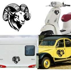 Cabra Montesa versión v3 Pegatina de vinilo