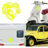 Cabra Montesa versión v3 Pegatina de vinilo