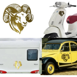 Cabra Montesa versión v3 Pegatina de vinilo