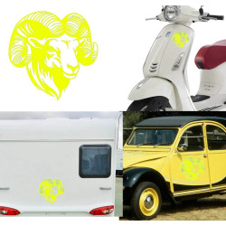 Cabra Montesa versión v3 XL Pegatina de vinilo