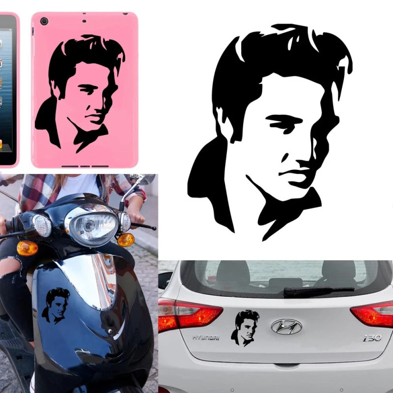 Pegatina Elvis Presley version v4,