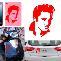 Pegatina Elvis Presley version v4,