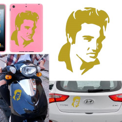 Pegatina Elvis Presley version v4,
