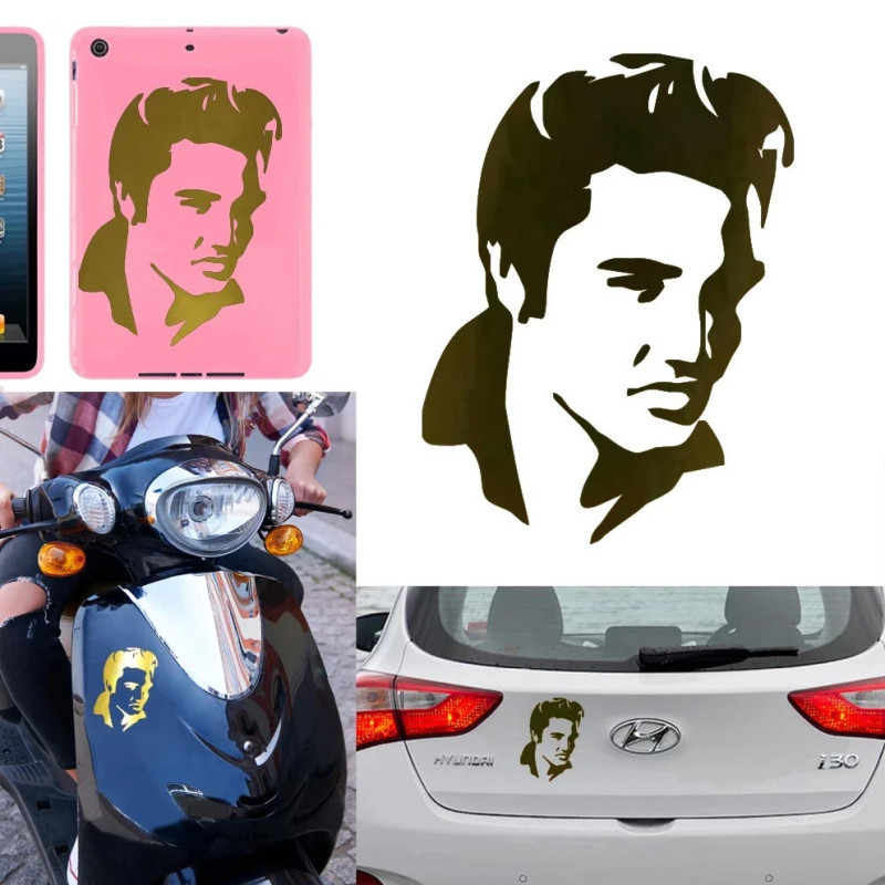 Pegatina Elvis Presley version v4,