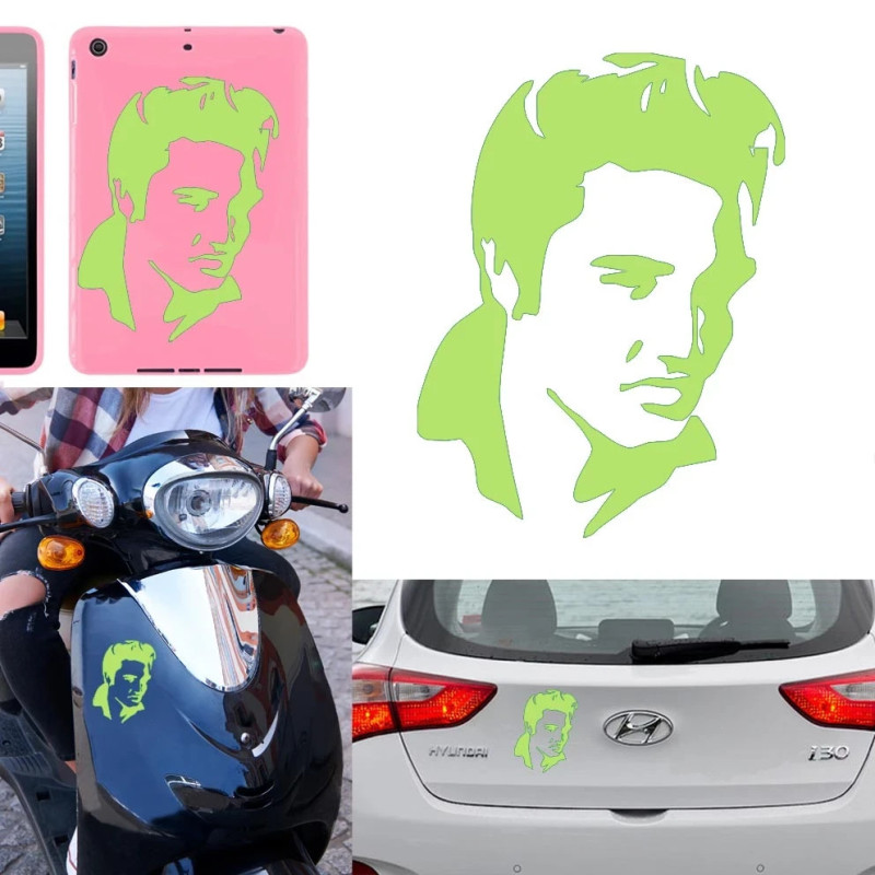Pegatina Elvis Presley version v4,