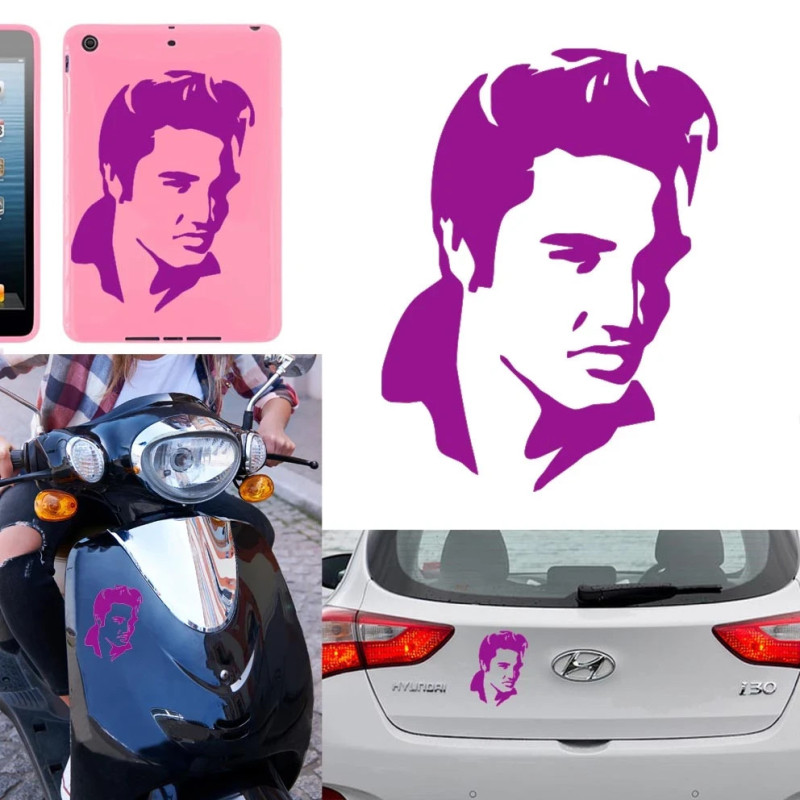 Pegatina Elvis Presley version v4,