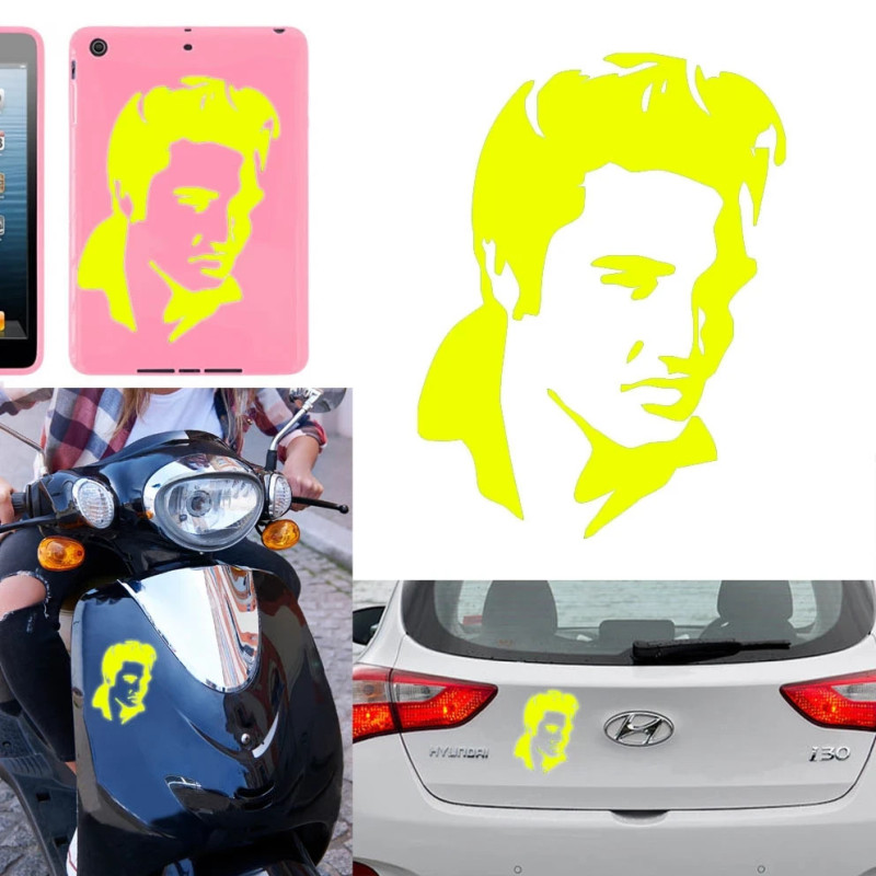 Pegatina Elvis Presley version v4,