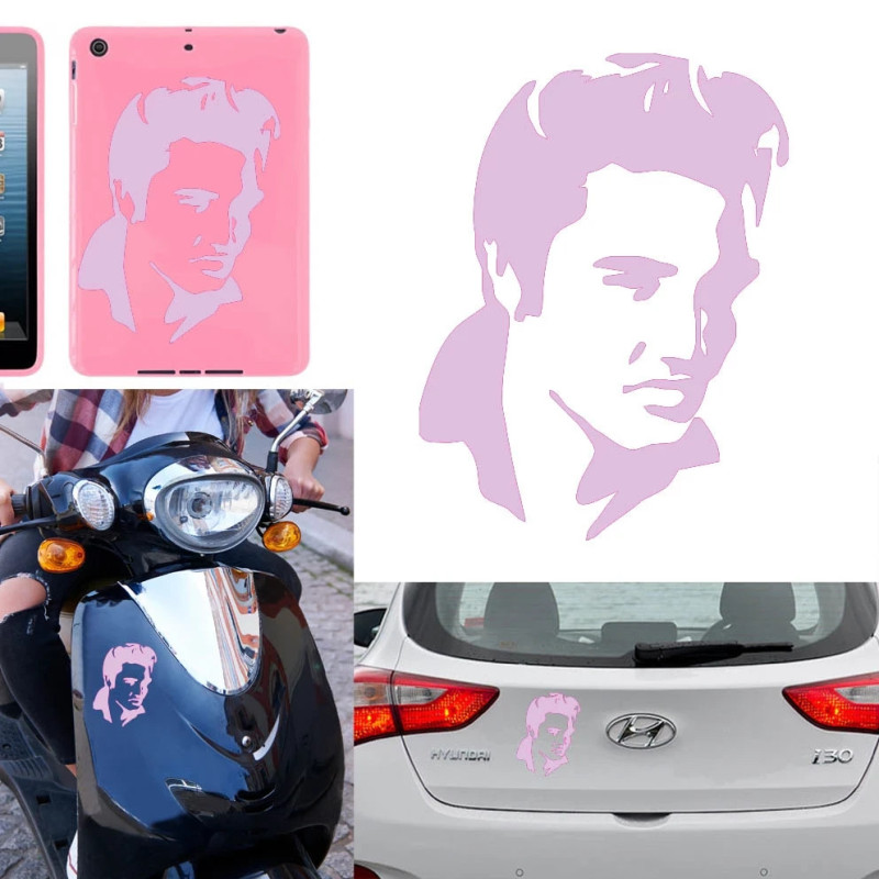 Pegatina Elvis Presley version v4,