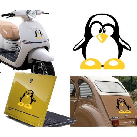 Linux, pegatina de vinilo
