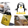 Linux, pegatina de vinilo