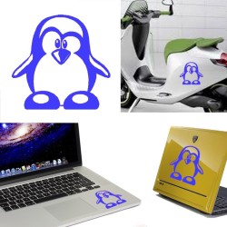 Linux, versión monocolor, pegatina de vinilo