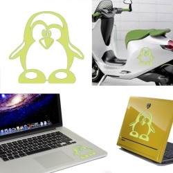 Linux, versión monocolor, pegatina de vinilo