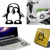 Linux, versión monocolor, pegatina de vinilo