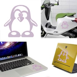 Linux, versión monocolor, pegatina de vinilo