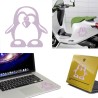 Linux, versión monocolor, pegatina de vinilo