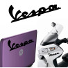 Vespa texto, pegatina de vinilo