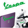 Vespa texto, pegatina de vinilo