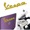 Vespa texto, pegatina de vinilo