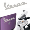 Vespa texto, pegatina de vinilo